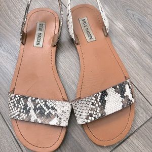 Steve Madden one strap sandals